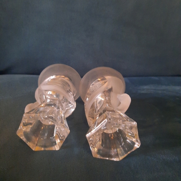 PartyLite White Candle Holders with Elegant Accents - Picture 5 of 11